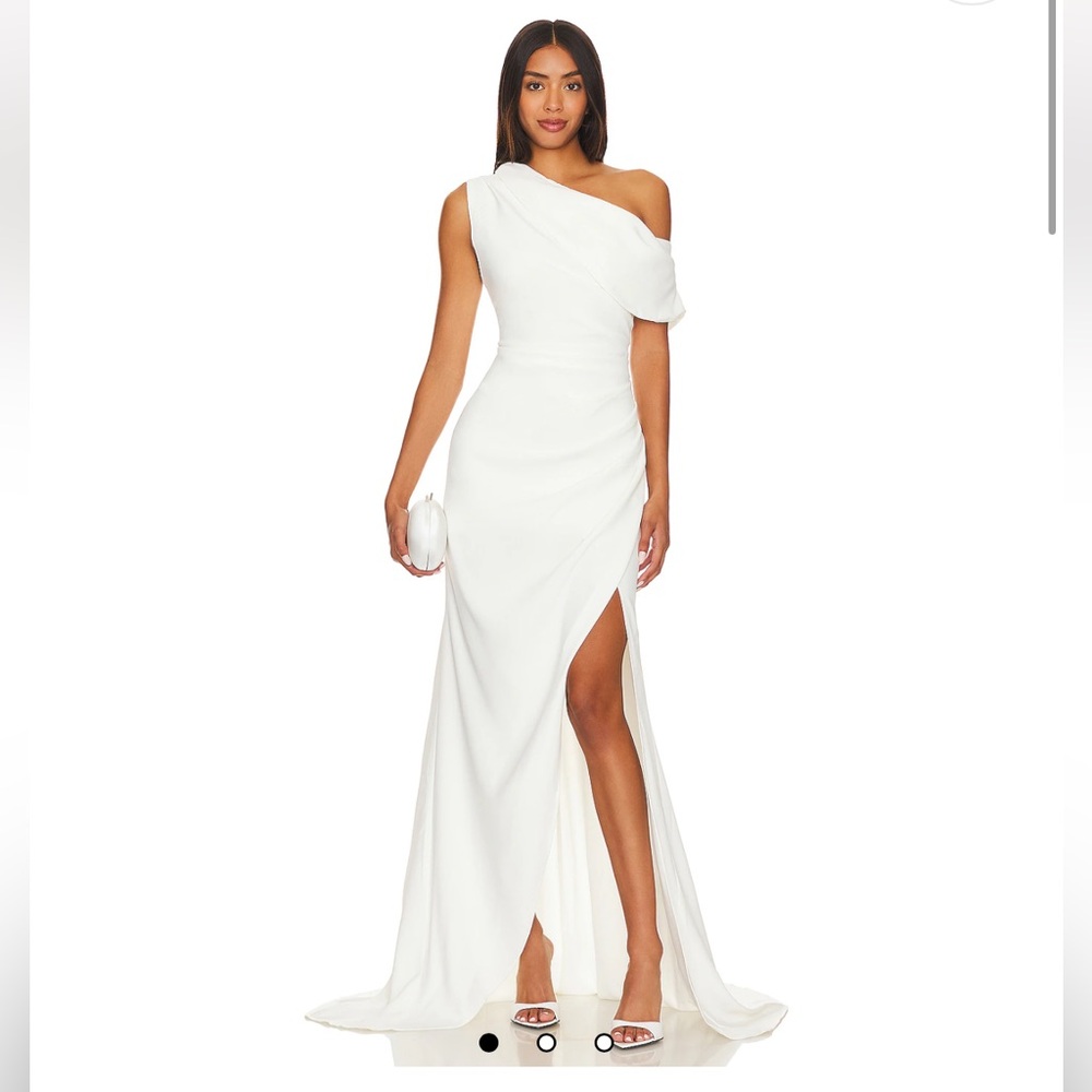 ELLIATT Isadora Gown in Ivory White Size Large
